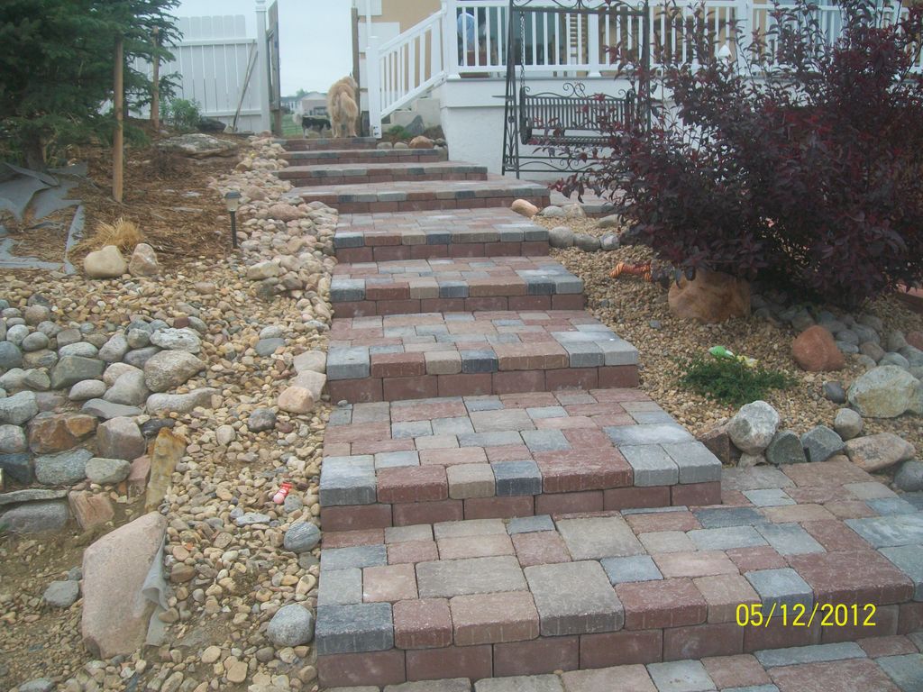 Paver Steps