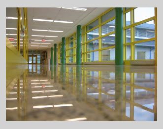 Floor cleaning by Janitorial Services Memphis
