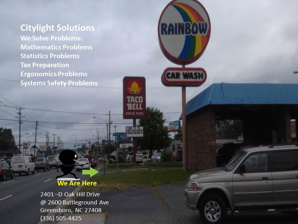 We are located at 26000 Battleground Ave behind TA