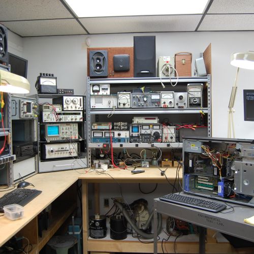 Test bench at Pro Electronics