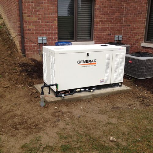 36KW Generac Standby Generator installed by SPS
