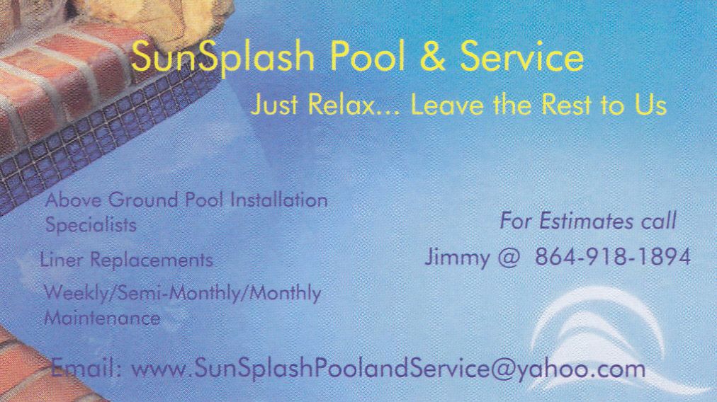 Sun Splash Pool & Service