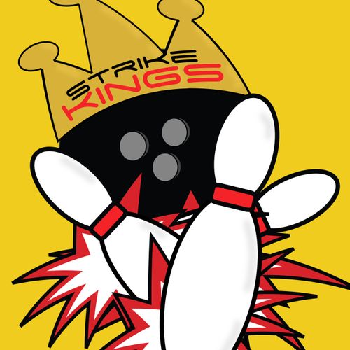 Strike Kings! - New design for the team's bowling 