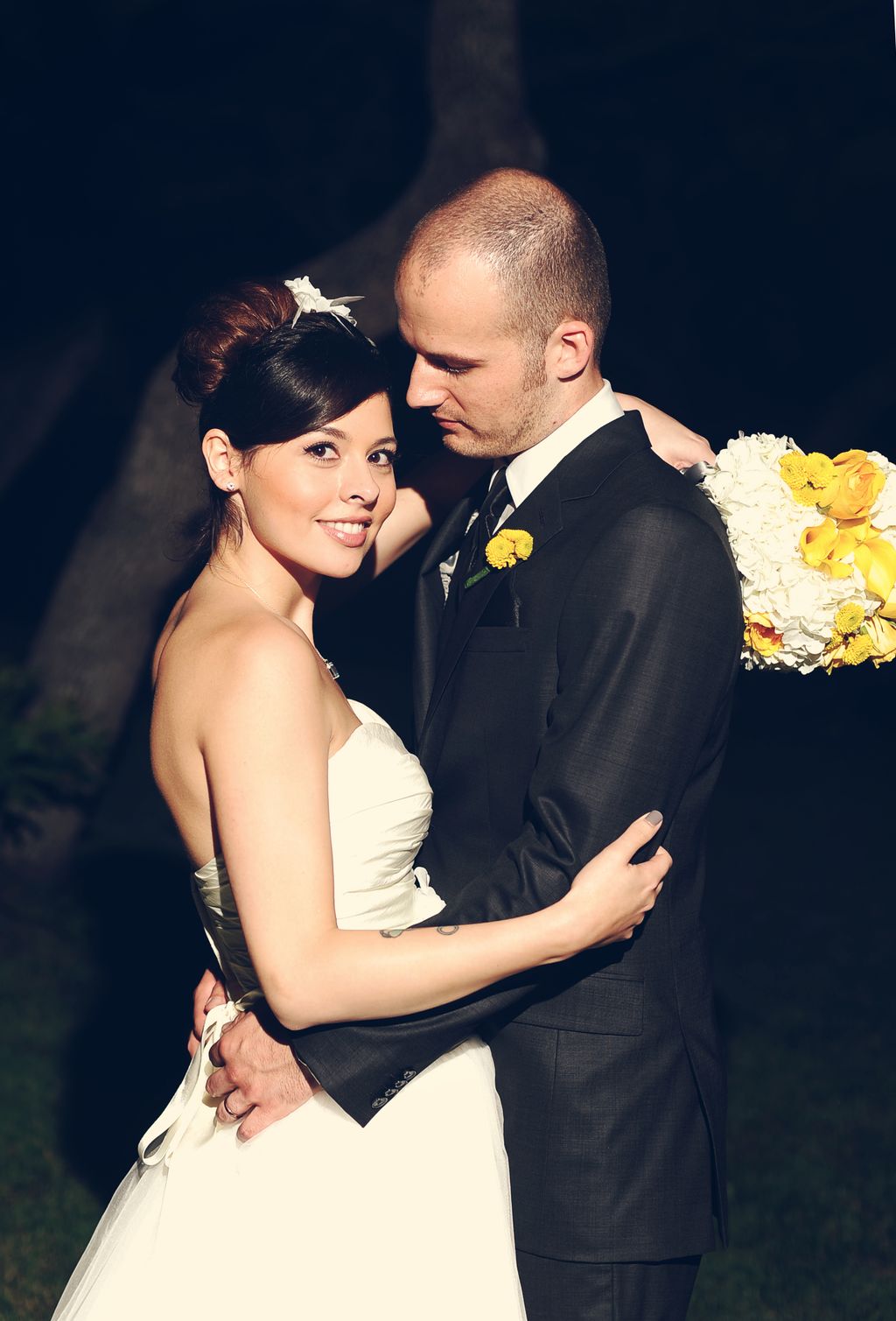 makeup and hair for wedding
