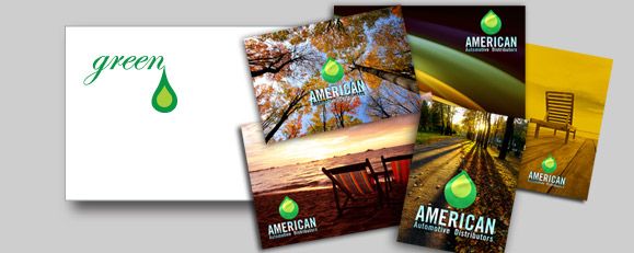 Logo Design and business card design for Green Dro