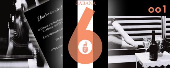 Cabana 6 Marketing Materials at Raleigh Hotel in M