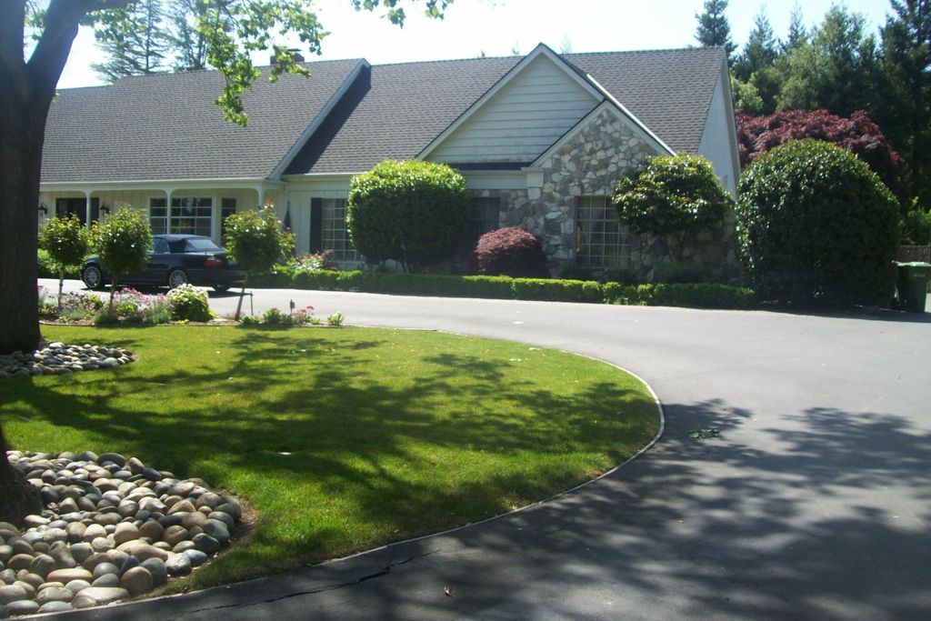 This is a sod lawn we installed