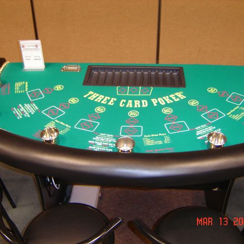 Casino Table:  3-Card Poker