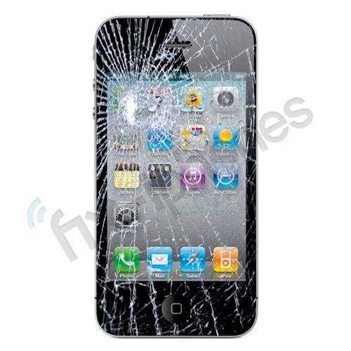 Has the smashed glass on your iPhone 4 left you fe