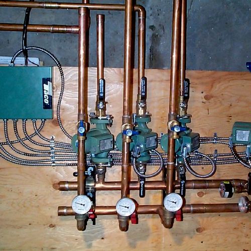 boiler re-piping