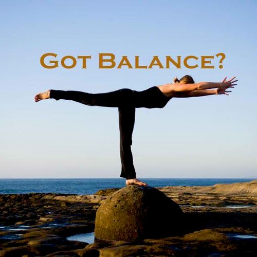We'll help you get your life in balance.