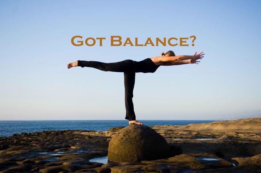 We'll help you get your life in balance.