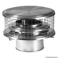 Standard chimney cap for metal chimney systems