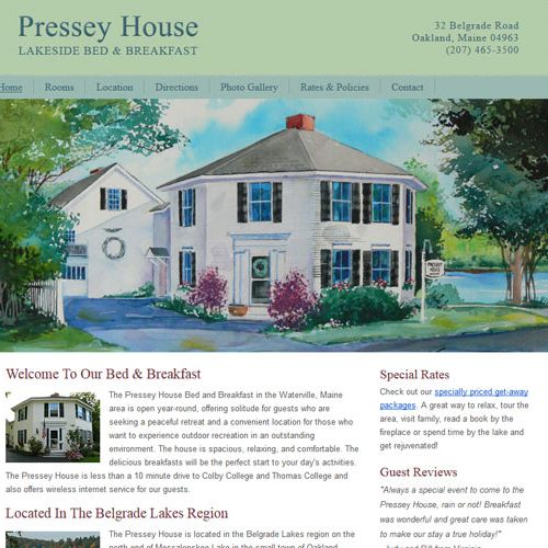 Pressey House Bed & Breakfast | presseyhouse.com |