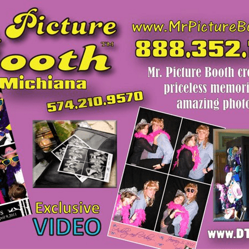 We are proud to offer Mr Picture Booth brand photo