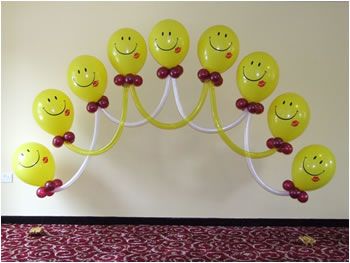 One of Many Balloon Arches. balloon decor of all k