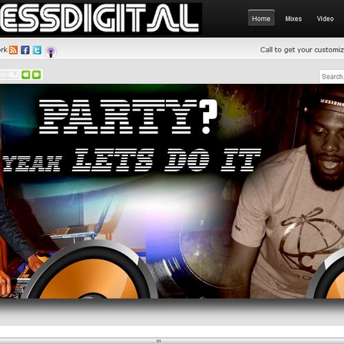 DJ Web Site