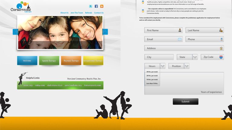 Website for local child's care