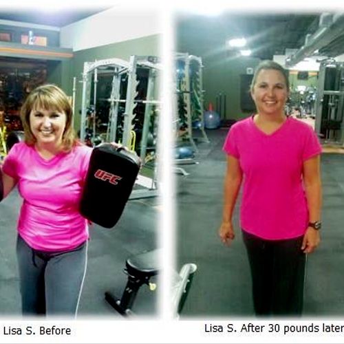 Meet Lisa S. Lisa loss 30 pounds in 8 months.