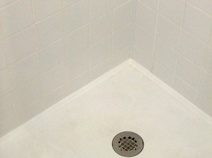 After residential bathroom shower