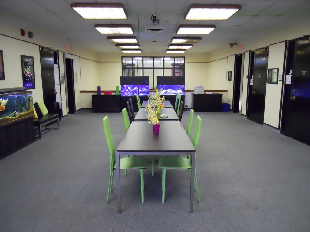 Bright colors, amazing art,  all new seating and s