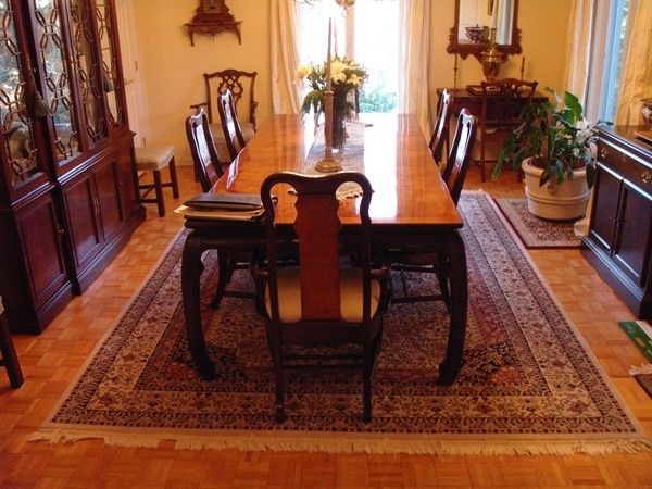 Dining Room Hardwood - Before