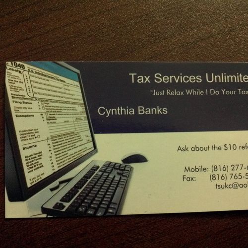 Tax Services Unlimited LLC
   