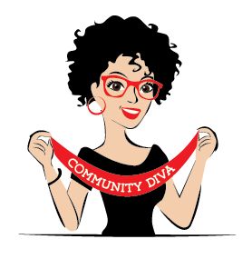 Community Diva Avatar Illustration