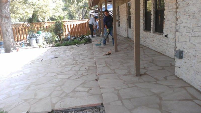 FLAGSTONE PATIO