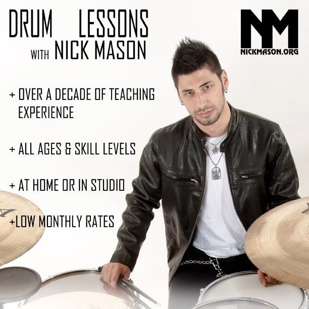 Nick Mason Drum Lessons