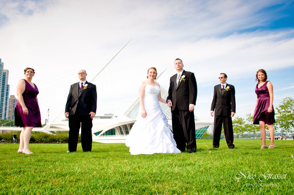 The Wedding Party
Kalysta and Eric at the Milwauke