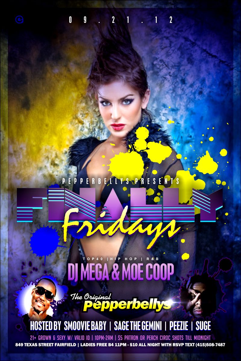 Finally Friday's @ PepperBelly's in California.  C