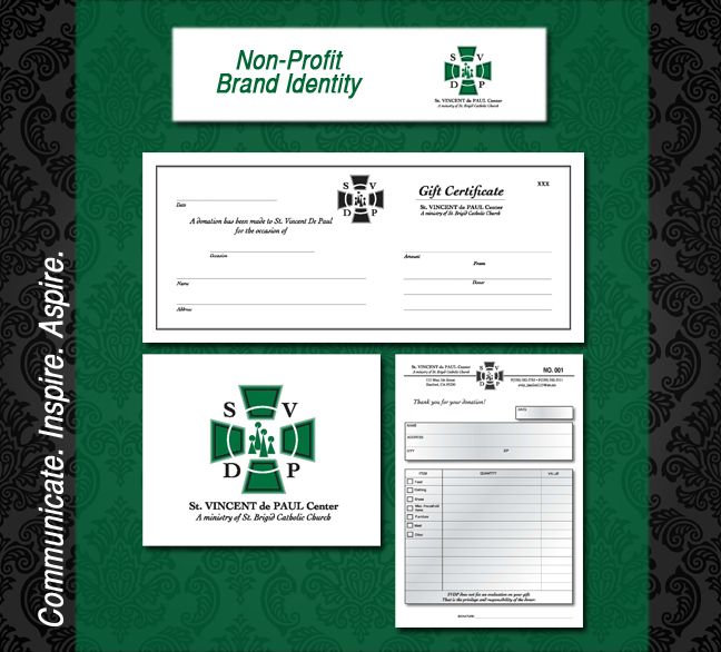 Non-Profit Brand Identity Package Design | Hanford