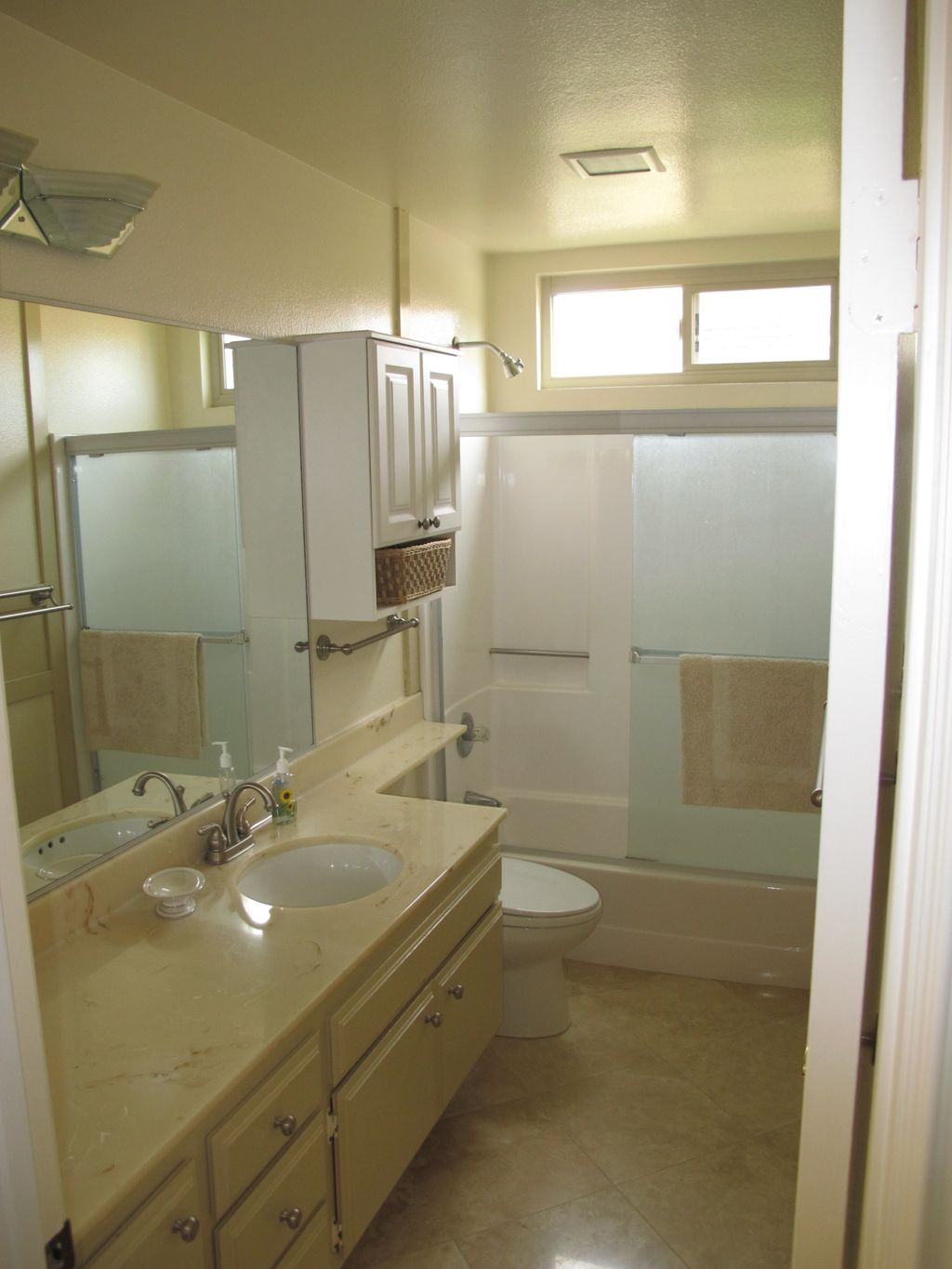 Bathroom before.