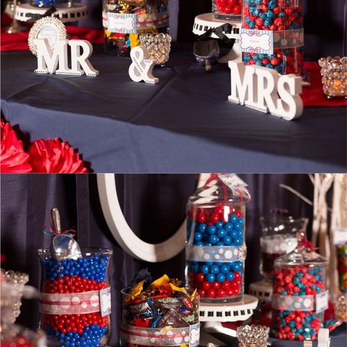 Red, White and Blue Candy Bar