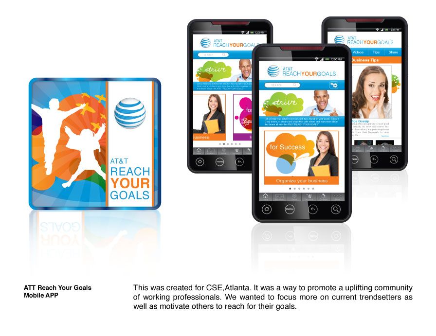 AT&T; Promotional mobile application development.