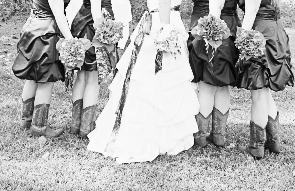 Bride with Bridesmaid