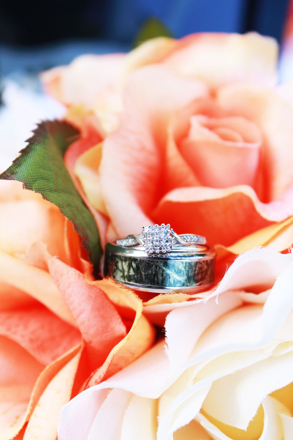 Ring shoot in flowers