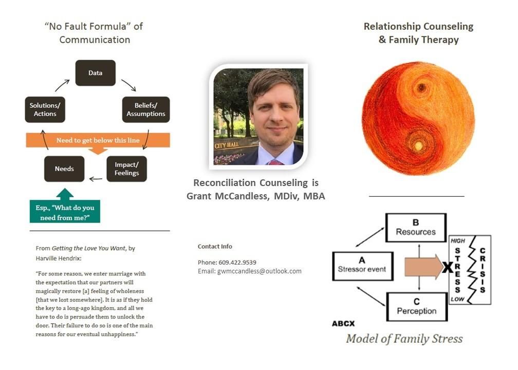 Relationship Counseling Brochure