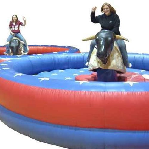 Try our Bull ride off.  It's two complete bull sys