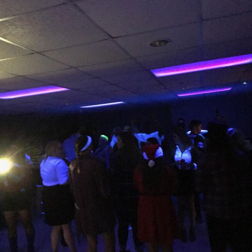 This is a photo from a college party I DJ’d.