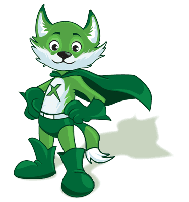Foxy, our Mascot!