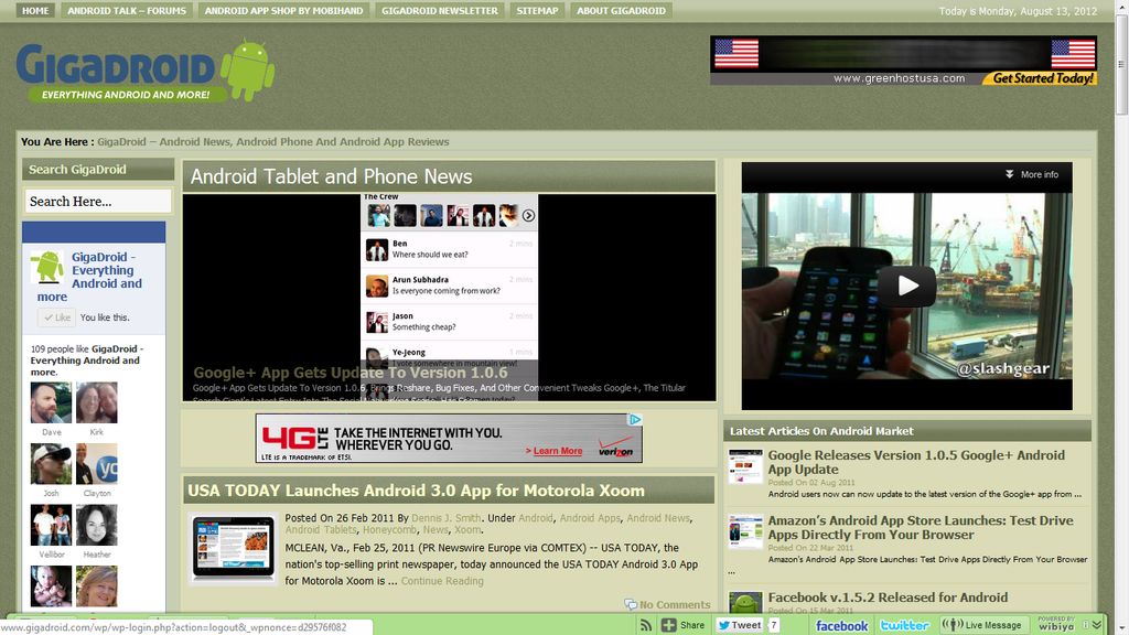 Custom WordPress website. Site no longer online.