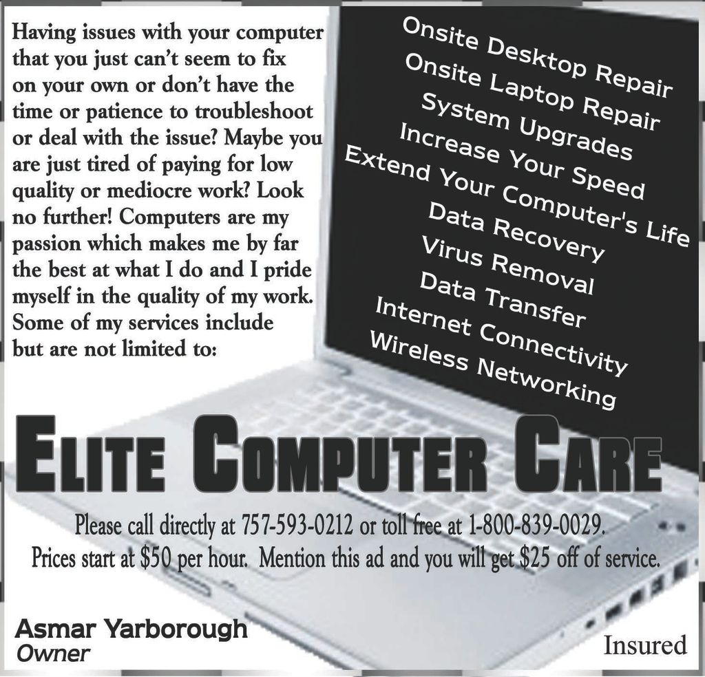 Elite Computer Care, LLC