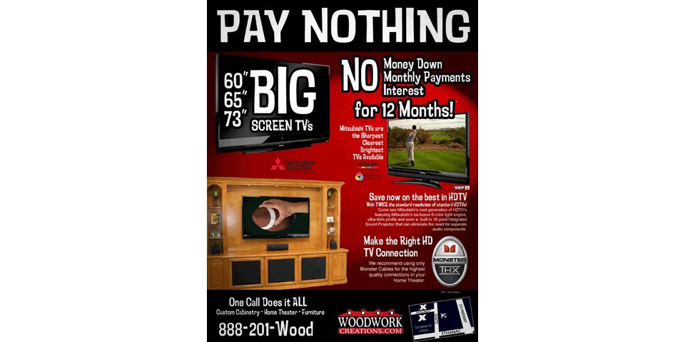 Heatset flyer ad