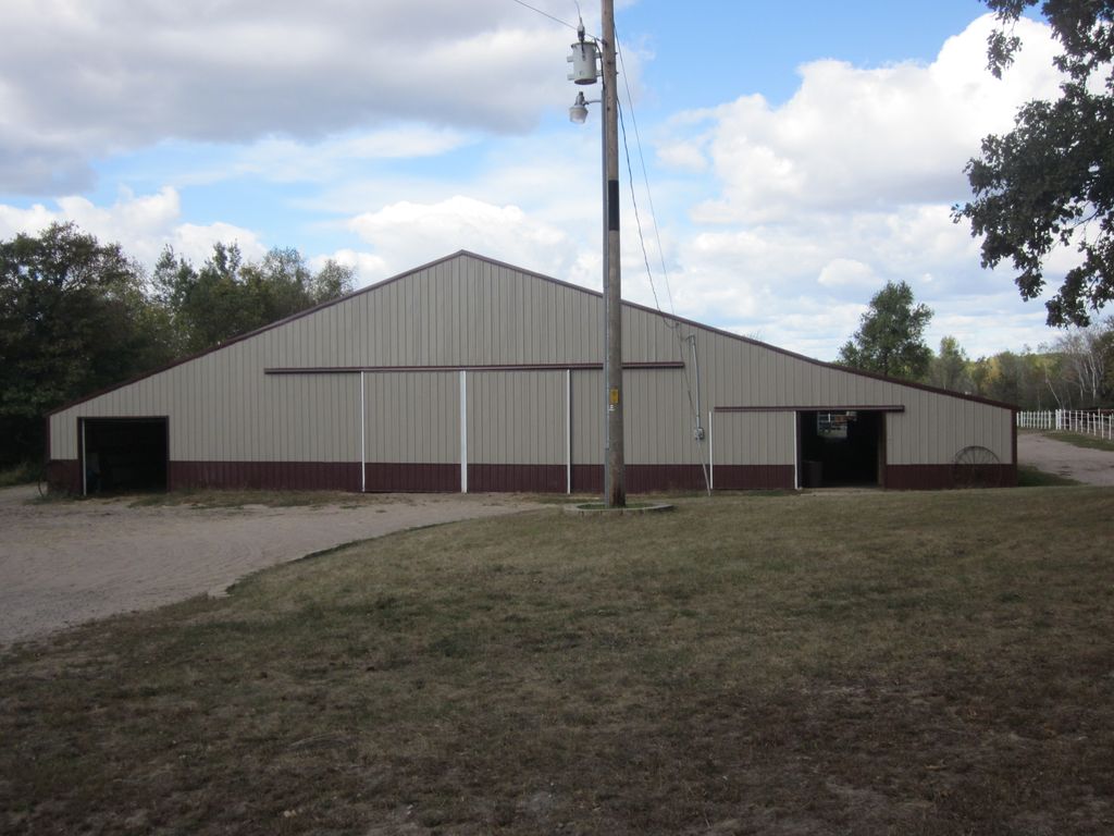 This is the barn from the outside, this includes t