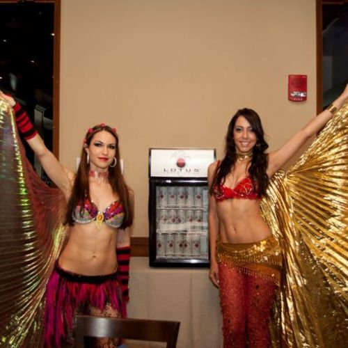 Belly Dancing at Energy Drink Launch