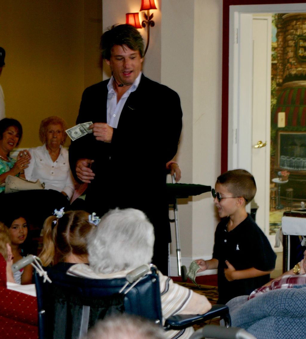 Grandparents' Day at local assisted living facilit