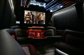 Interior of a Party Bus