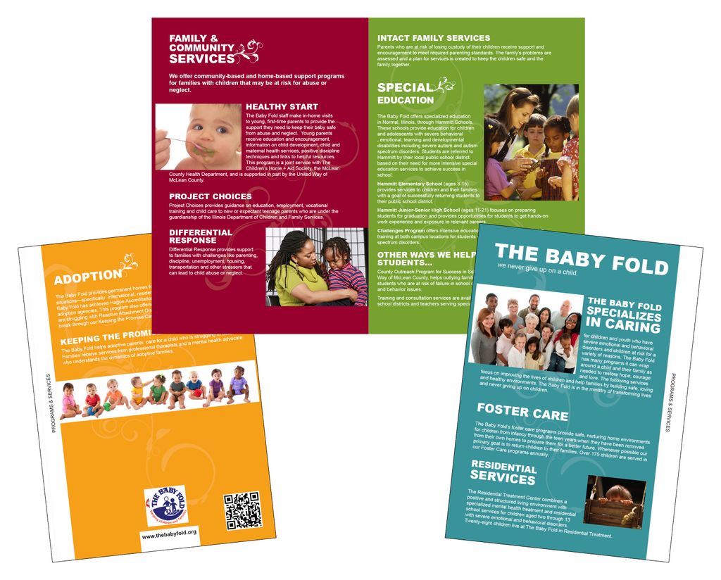 Brochure, The Baby Fold
